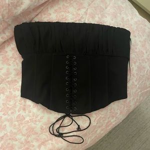 Corset crop top